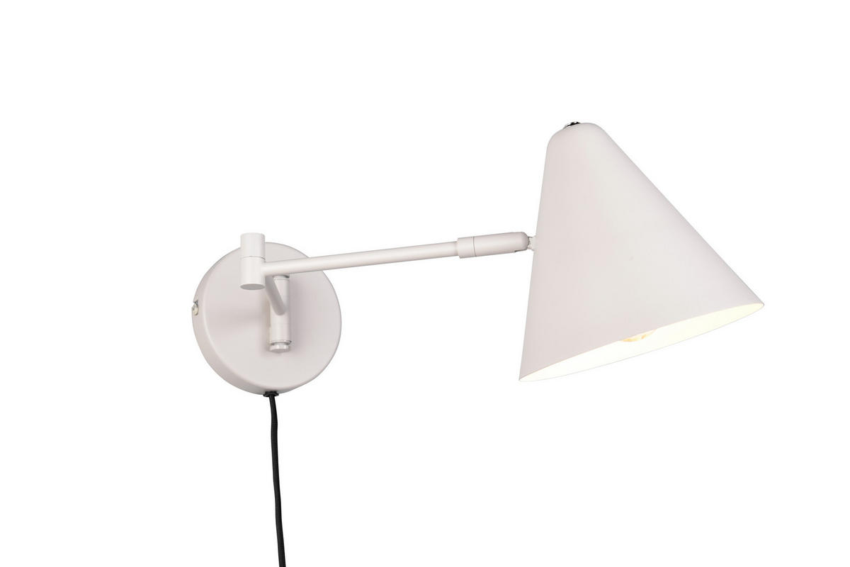 WANDLEUCHTE COSIMA - Grau - 15/15/16 cm - Grau, Metall (54/16/54cm) - Trio Leuchten