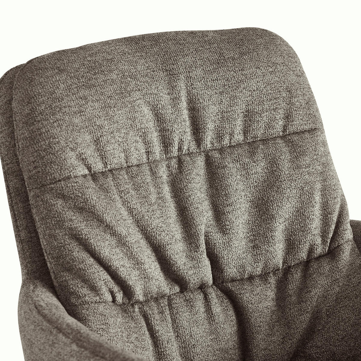 ARMLEHNSTUHL CAZAR Cappuccino - Cappuccino, Textil/Metall (57/90/68cm) - B&D Home