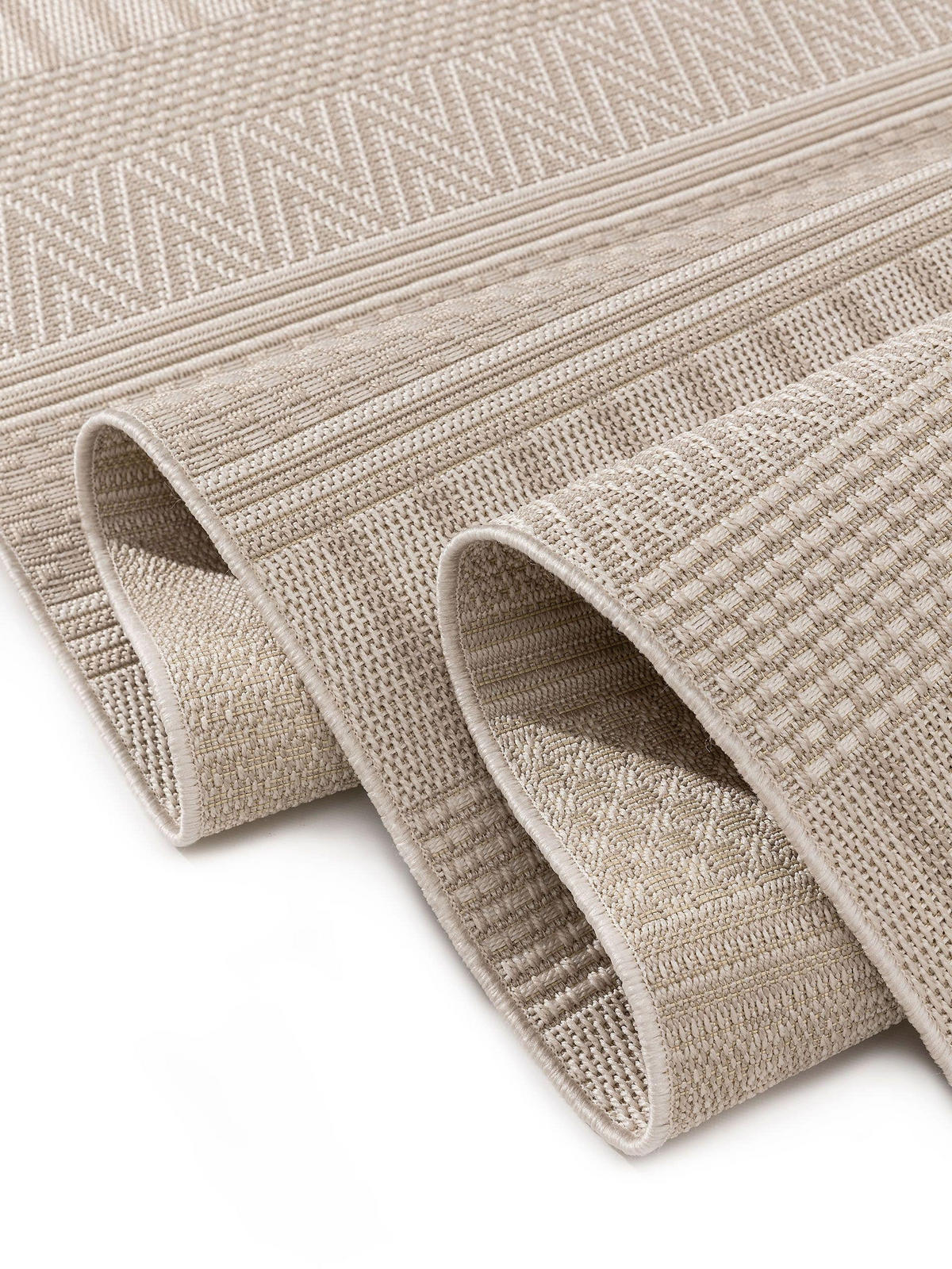 OUTDOORTEPPICH Naoto Beige 120x170 cm - Beige, Textil (120/170cm) - benuta Nest