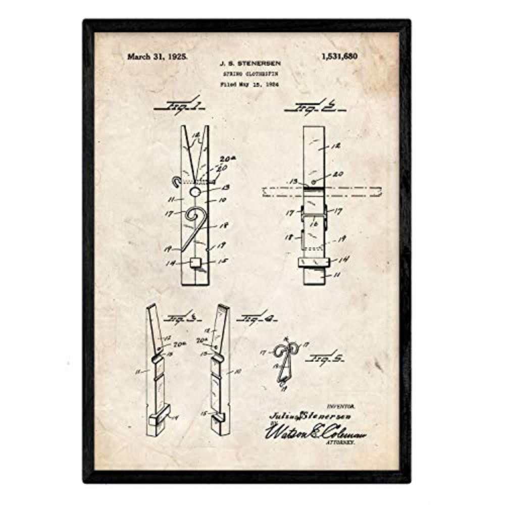 Nacnic Poster Klar 29.7x5x42 cm