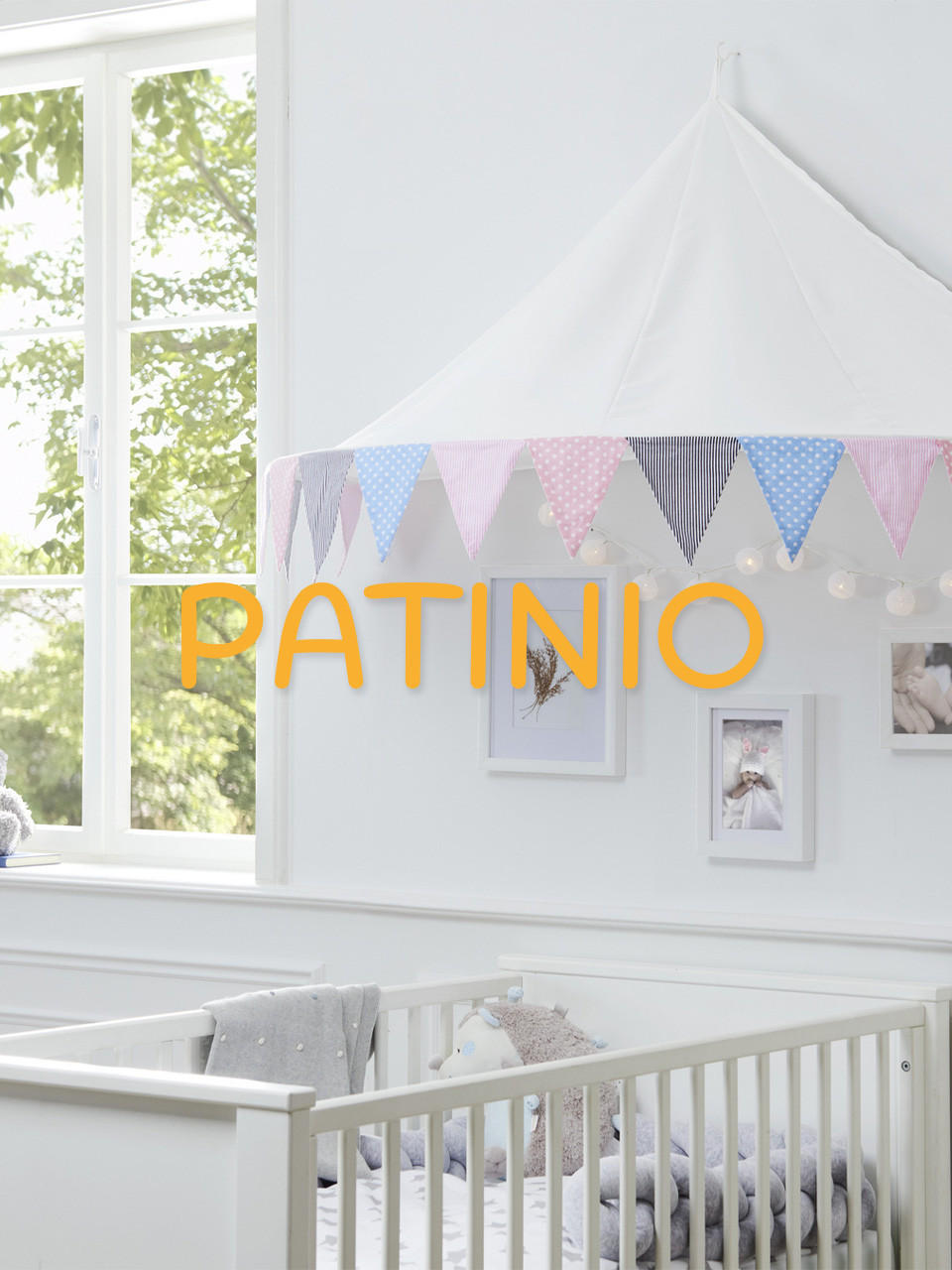 Weiß Kinderbett Patinio