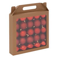 CHRISTBAUMKUGELN 25er-Set Ø 6 cm - Rot, Kunststoff (6/7.2/6cm) - Atmosphera Createur d´interieur