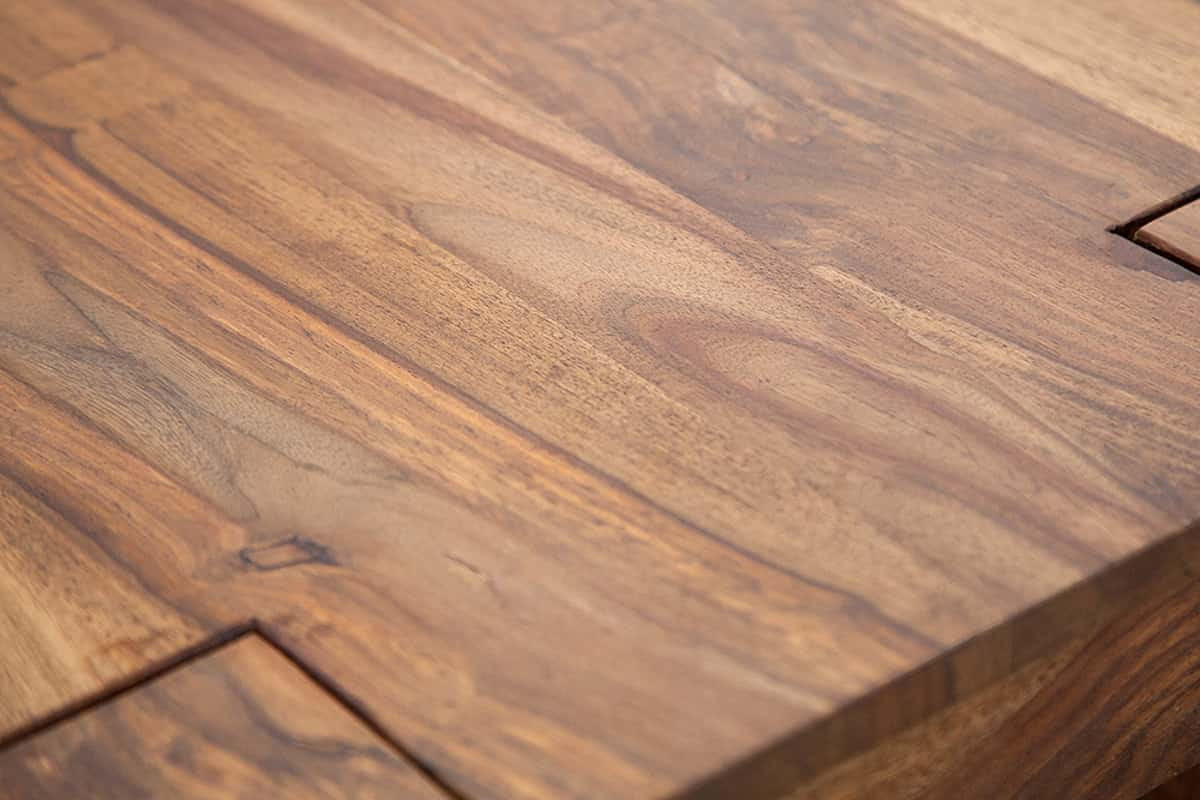 COUCHTISCH MAKASSAR Sheesham Natur 100 cm - Braun, Holz (50/100/40cm) - riess-ambiente