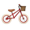LAUFRAD aus Stahl für Kinder 3-5 Jahre, Rot - Rot, Metall (65/41/20cm) - Banwood