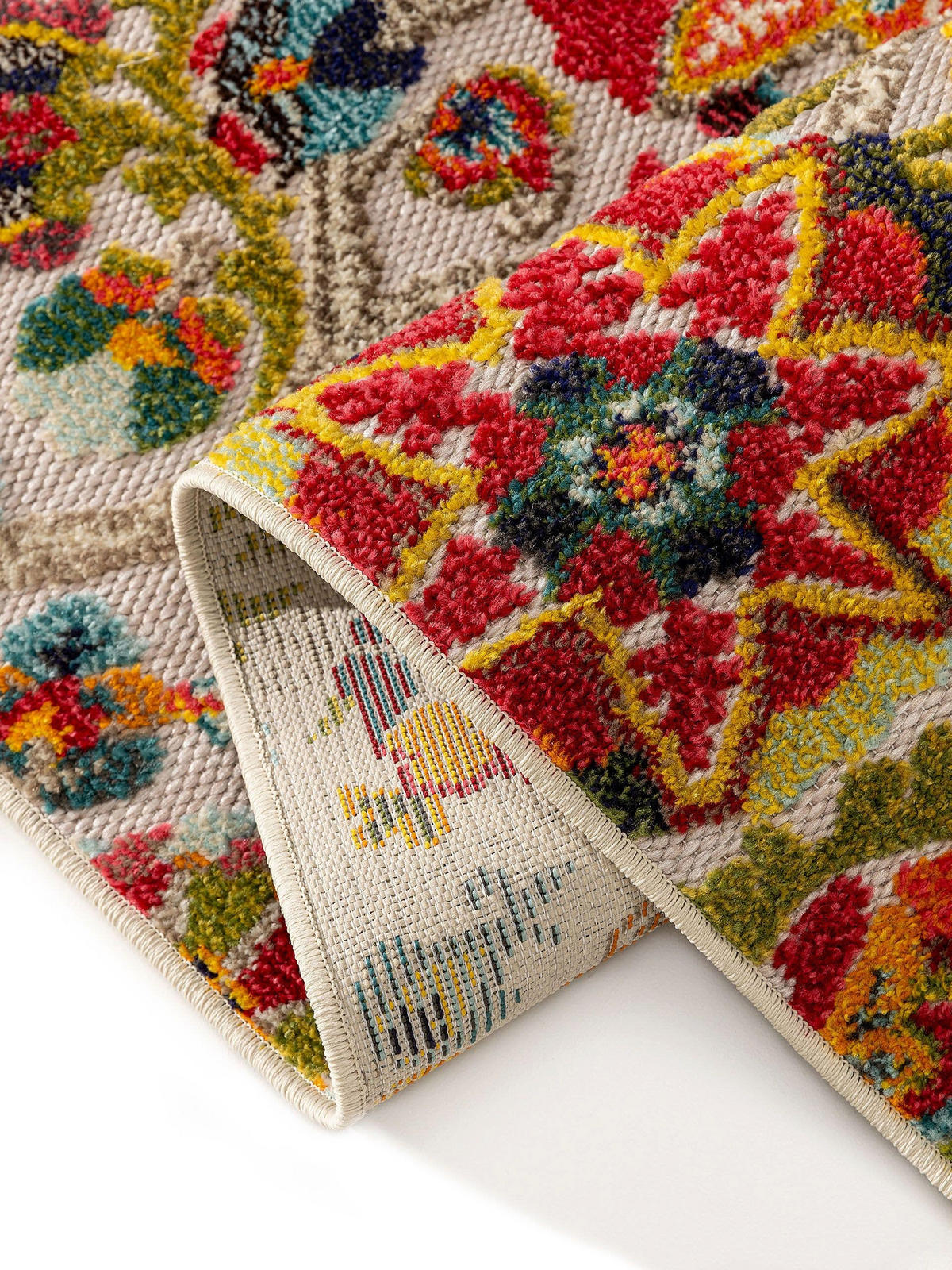 OUTDOOR-LÄUFER Noelia 80/300 cm - Multicolor, Kunststoff (80/300cm) - benuta Nest