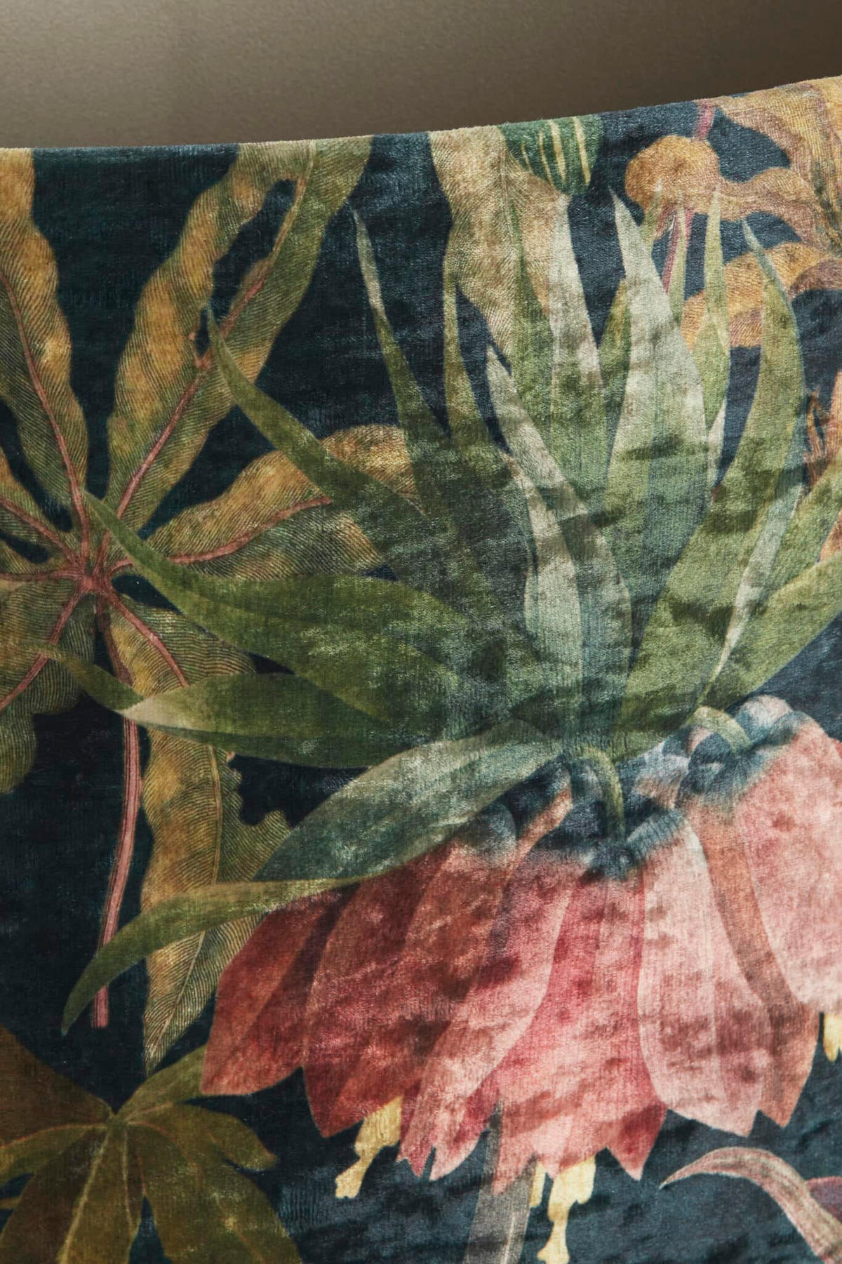 LAMPENSCHIRM Passion Grün 38/17.5/28 cm - Grün, Textil (38/17.5/28cm) - Light & Living