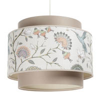 HÄNGELEUCHTE Pastell 40/31 cm - Beige, Kunststoff (40/1/31cm) - ONZENO