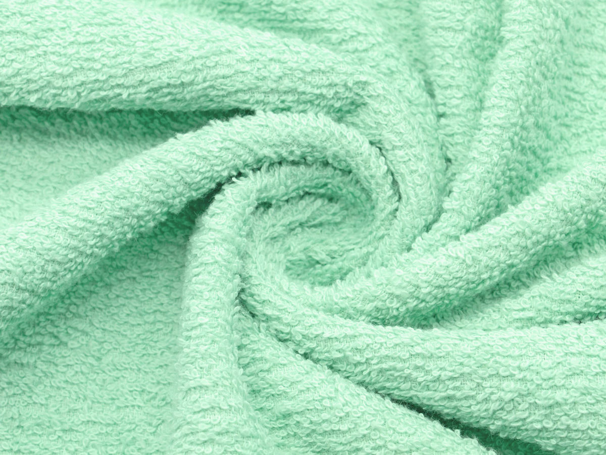 HANDTÜCHER, 10er-Set, 50x100 cm, 80% Baumwolle, 20% Polyester, Grün - Grün, Naturmaterialien (50/100cm) - Zollner