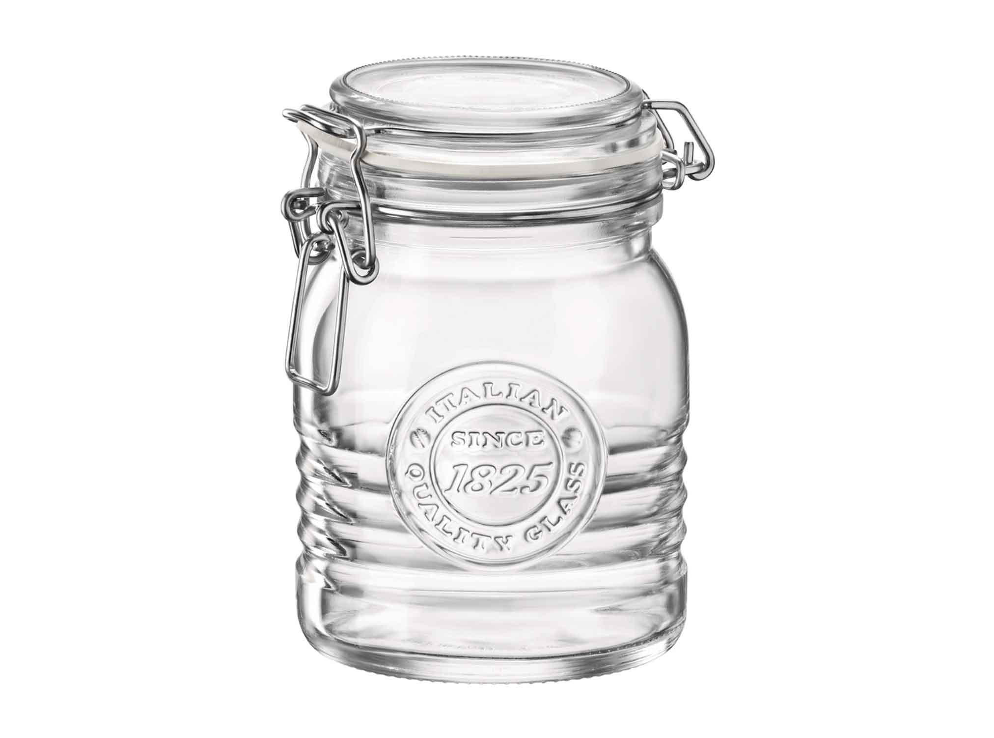 WECK-GLAS Einmachglas Officina - ø 11 cm / 750 ml - Transparent, Glas (2/14/11cm) - Bormioli Rocco