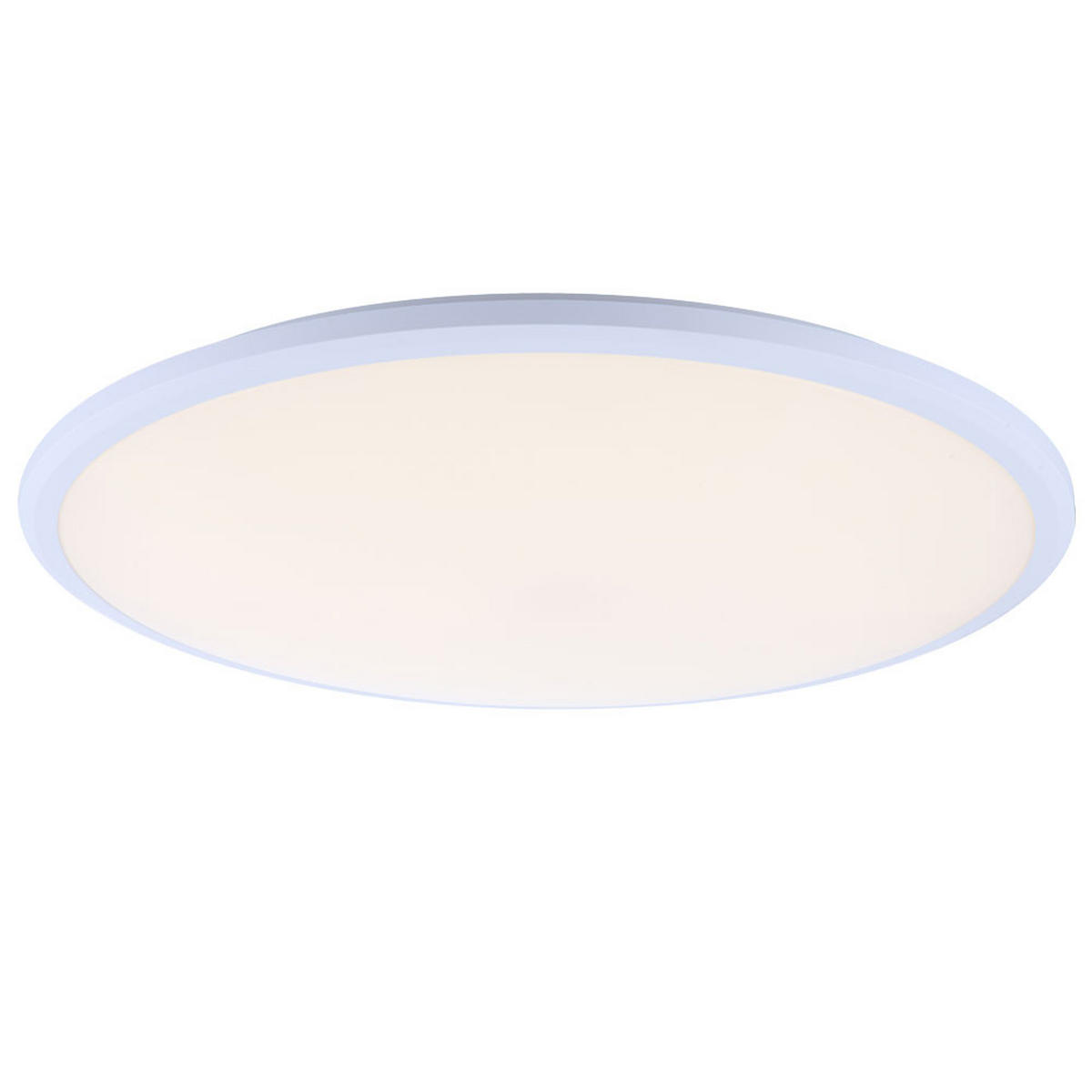 LED DECKENLEUCHTE FELION Weiß Metall - Weiß, Metall (49/49/8cm) - Globo Lighting