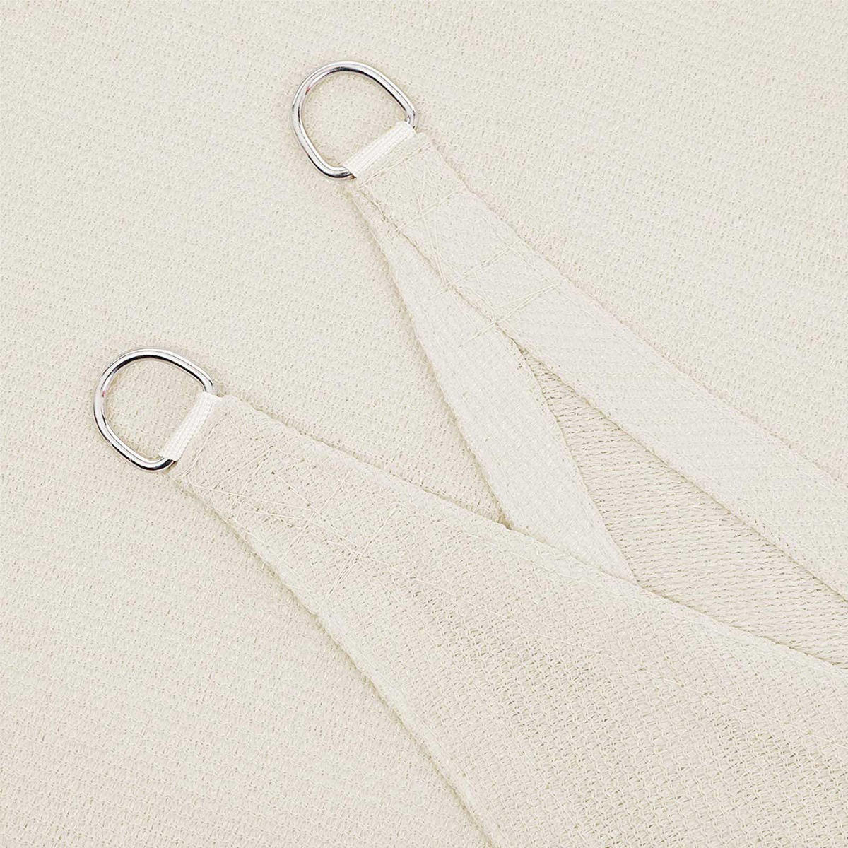 SONNENSEGEL 3 X 5 M - Weiß, Textil (300/500cm) - Hansiro