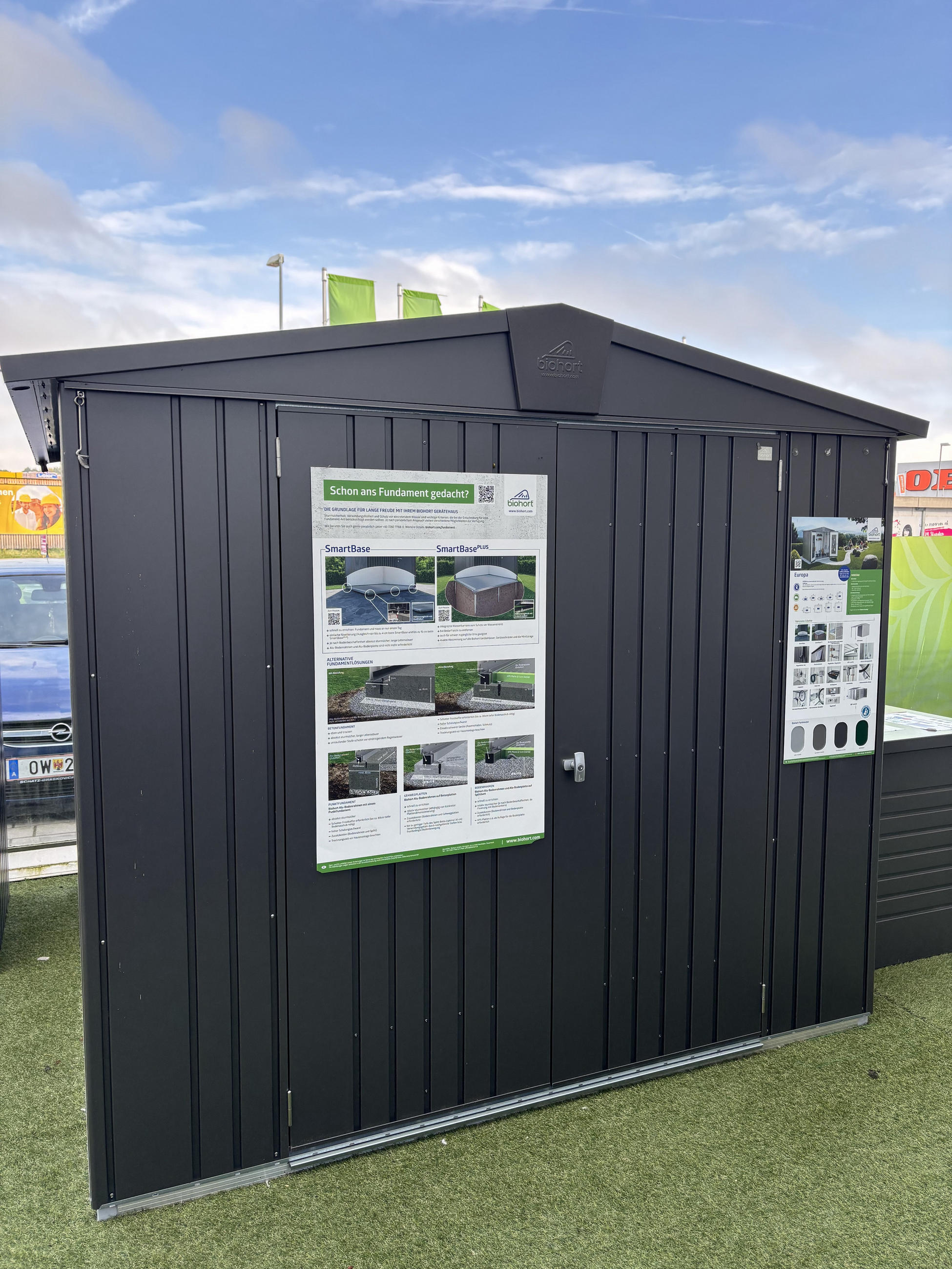 Gerätehaus Europa - Biohort