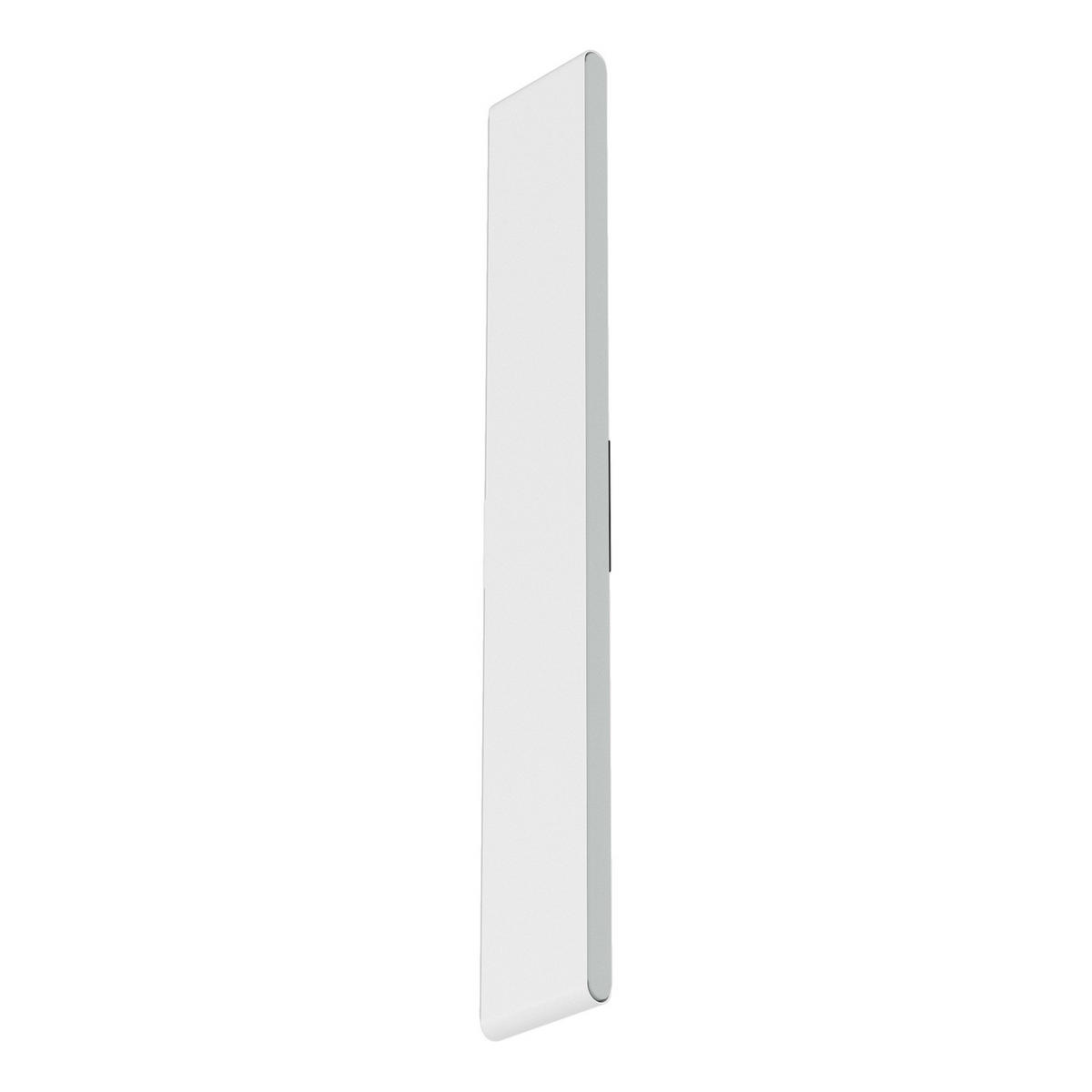 AKKU-WANDLEUCHTE inkl. Fernbedienung - Dimmbar - Aluminium - Weiß, Metall (7/47/46cm) - home24
