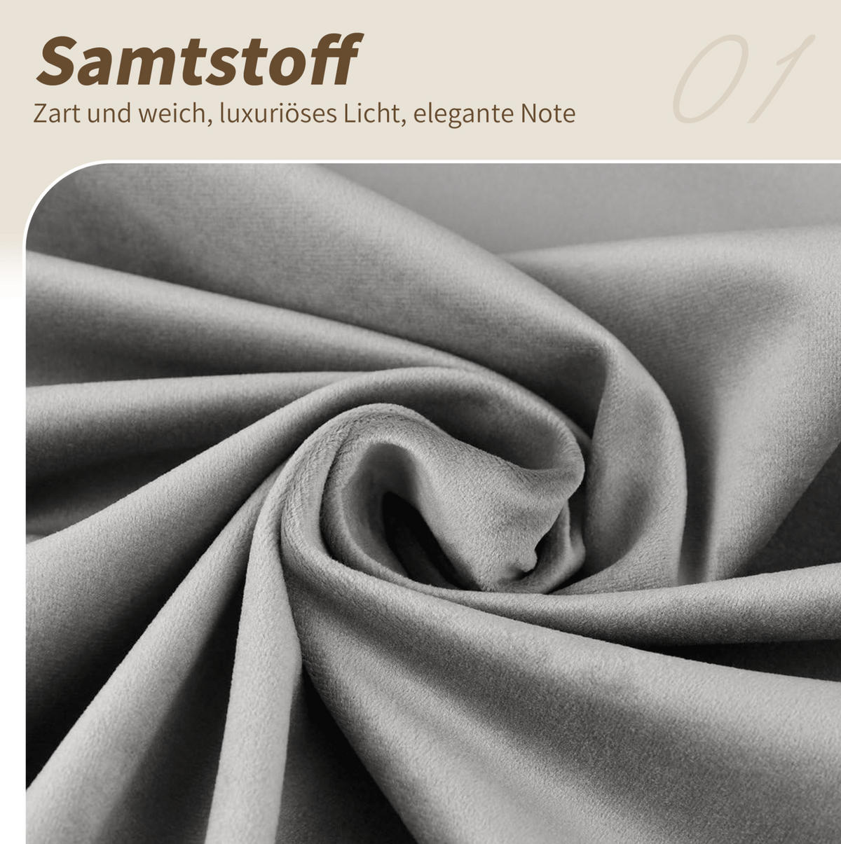 POLSTERBETT 180/200 cm Grau mit Stauraum mit LED-Beleuchtung und USB- und Type-C-Anschlüssen aus Samt - Grau, Textil (180/200cm) - OKWISH