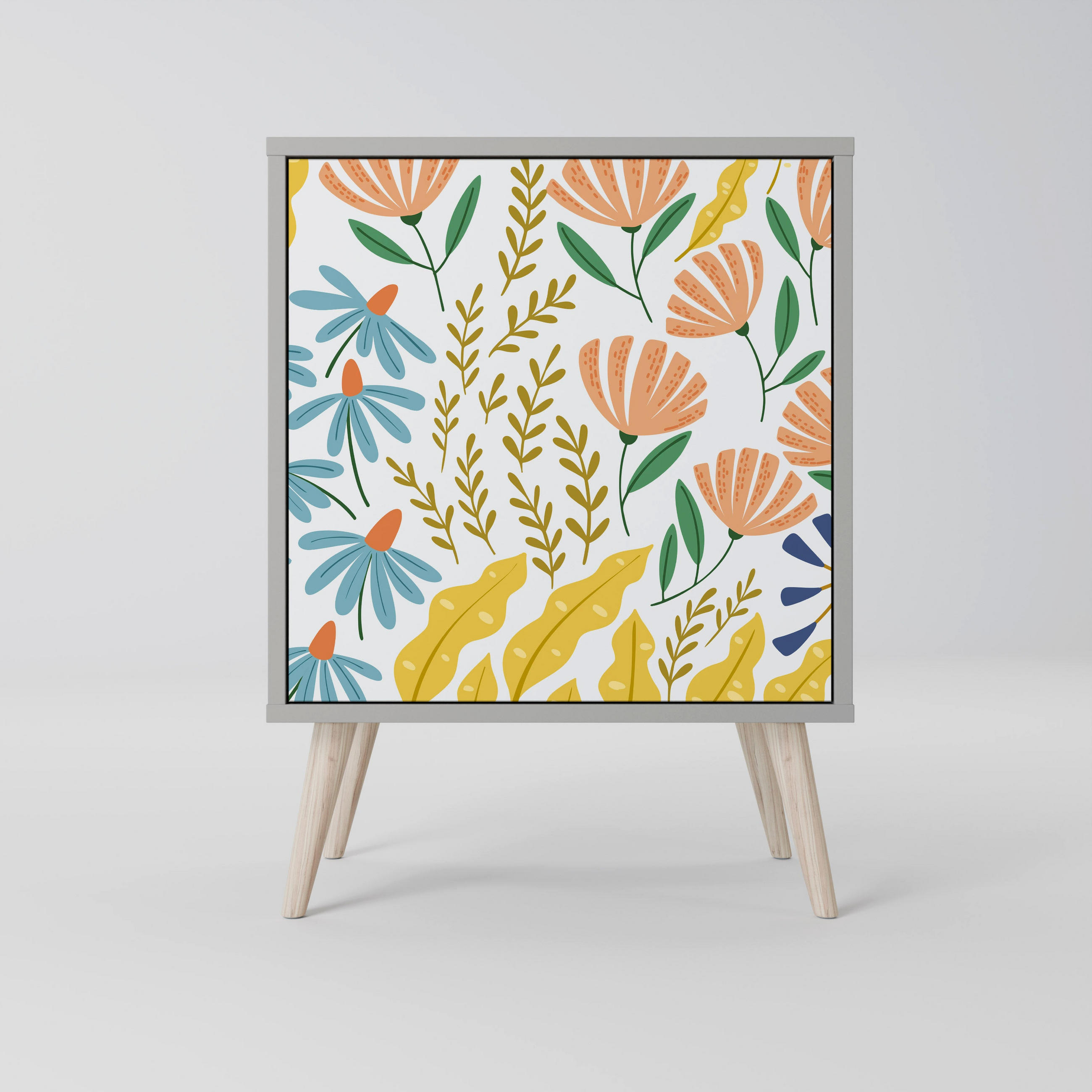 SpaceRebels Sideboard Grau 57.5x77.5x42 cm