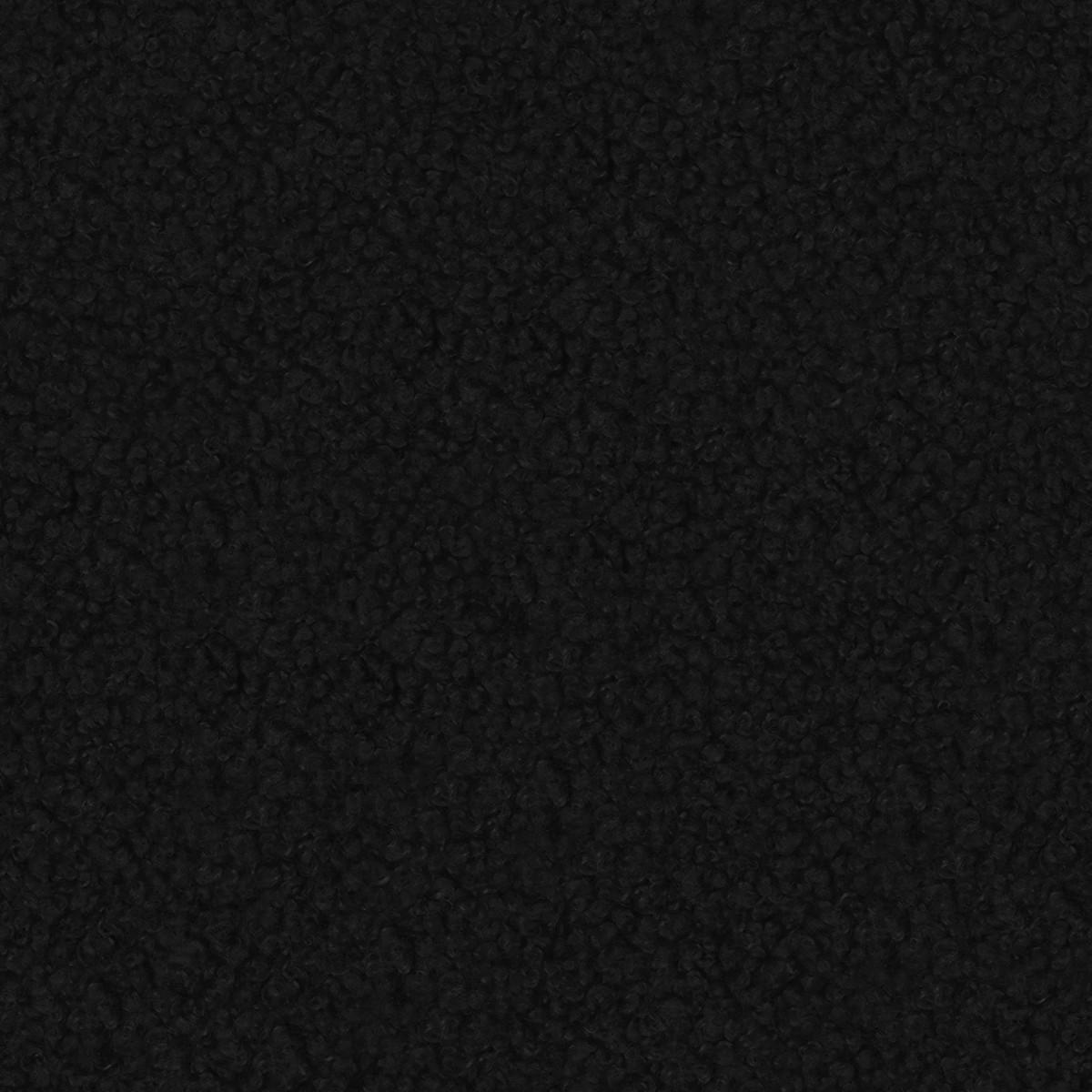 ECKSOFA VESTANO R-S Schwarz Boucle-Stoff mit Schlaffunktion - Schwarz, Holz (287/182cm) - MASSENO