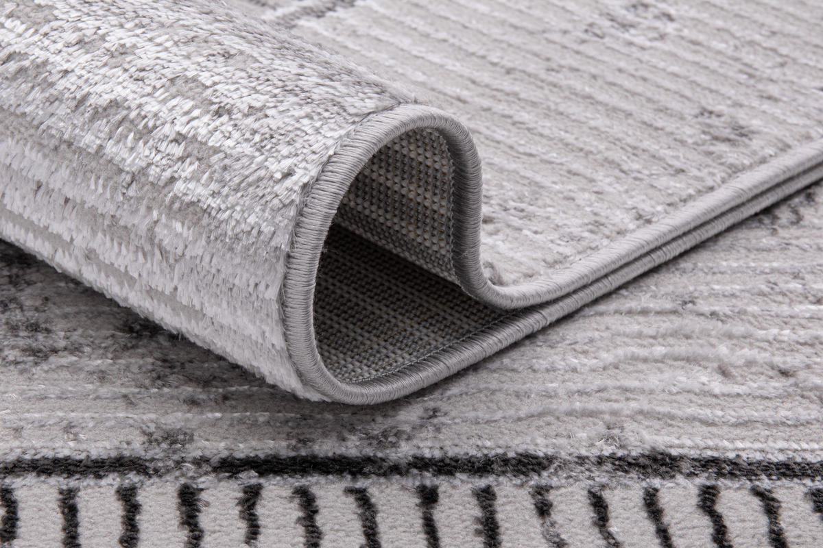 TEPPICH CRYSTAL Grau 300/400 cm - Grau, Textil (300/400cm) - Tapiso