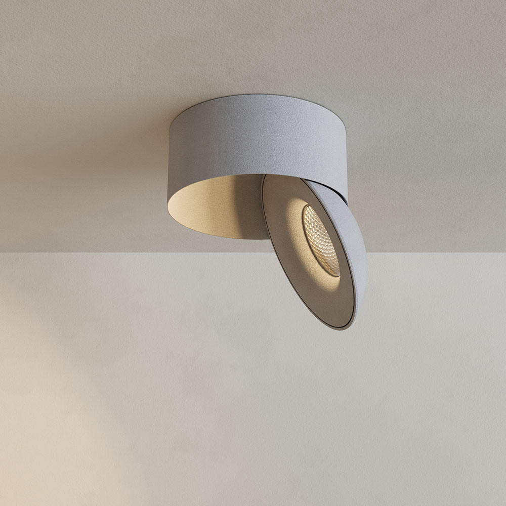 LED-AUFBAULEUCHTE Santa Neo Weiß Warmweiß - Weiß, Metall (10.8/10.8/5cm) - s.luce