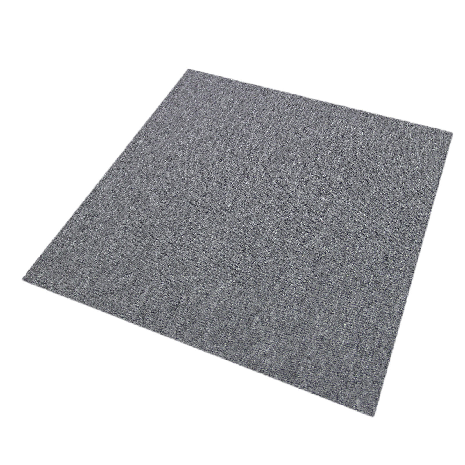 TEPPICHFLIESEN - GRAU (20ER PACK) - Grau, Textil (1/50cm) - Monstershop