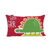 KISSENBEZUG funnysaurus 50x30 cm mehrfarbig - Multicolor, Textil (50/30cm) - Happy Friday