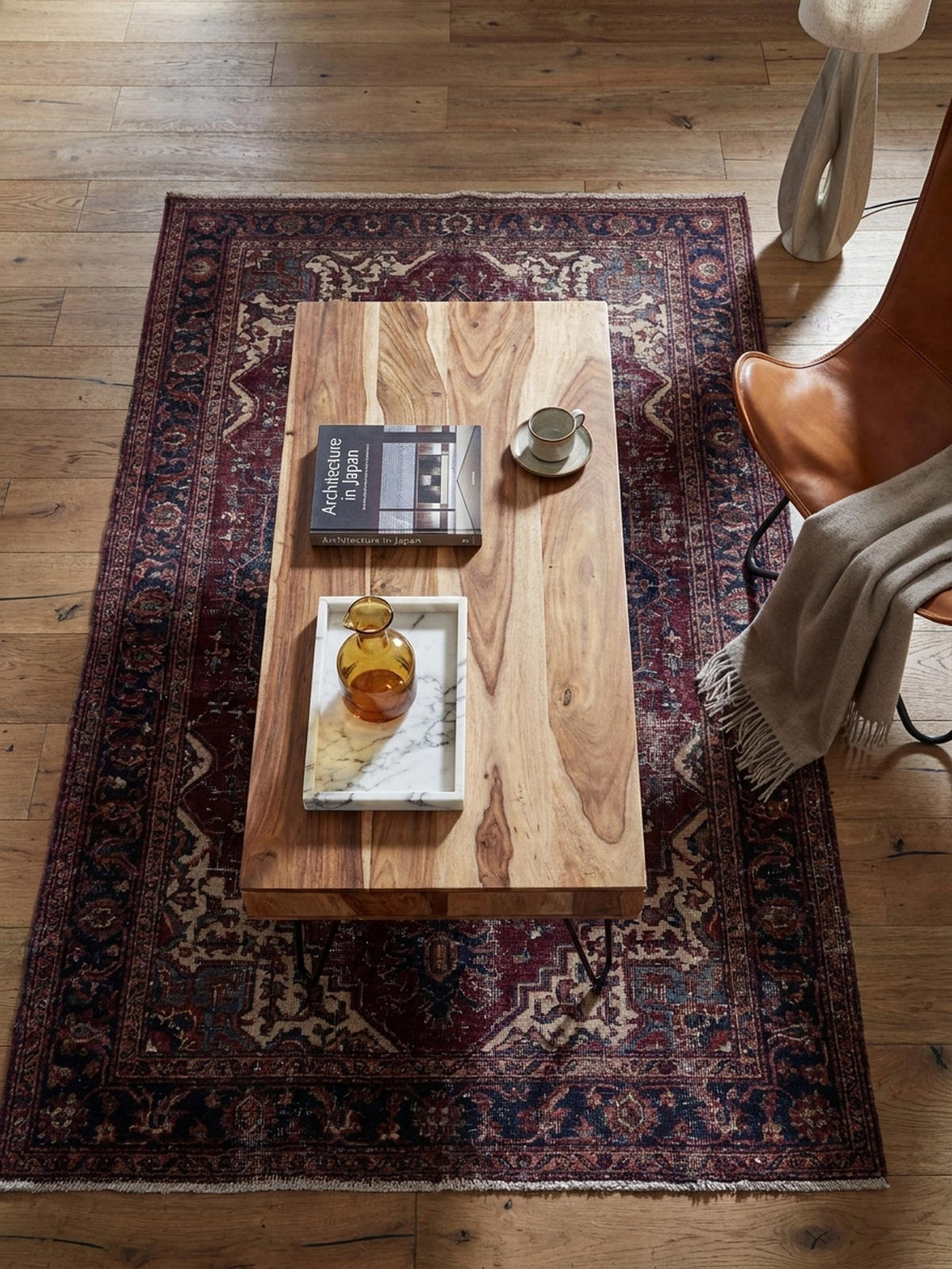 COUCHTISCH BALU mit Schubfächern aus Massivholz und Metallfüßen, leichter Aufbau, Beige 110x60x60 cm - Beige/Schwarz, Holz/Metall (60/110/60cm) - KADIMA DESIGN
