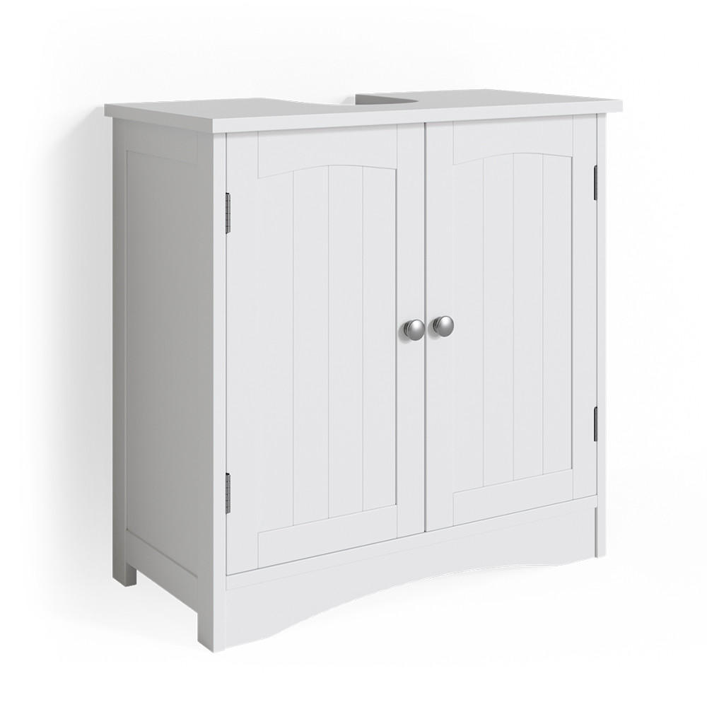 WASCHBECKENUNTERSCHRANK Bianco Weiß 60 x 60 cm - Weiß, Holzwerkstoff (60/60/30cm) - Vicco