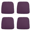 SITZKISSEN Panama 48/48 cm 4er-Set - Lila, Textil (48/5/48cm) - Madison