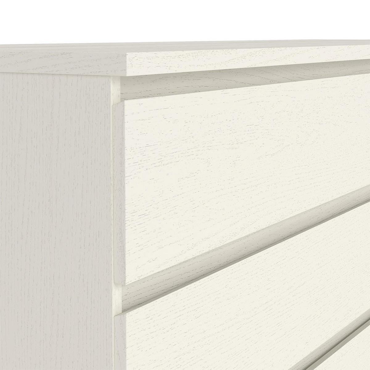 KOMMODE Noulan Weiß 154/50/70 cm - Weiß, Holzwerkstoff (154/70/50cm) - ebuy24