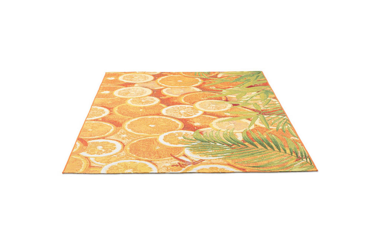 OUTDOORTEPPICH Rantum Beach 120x180 cm - Orange, Textil (120/180cm) - Sansibar SYLT