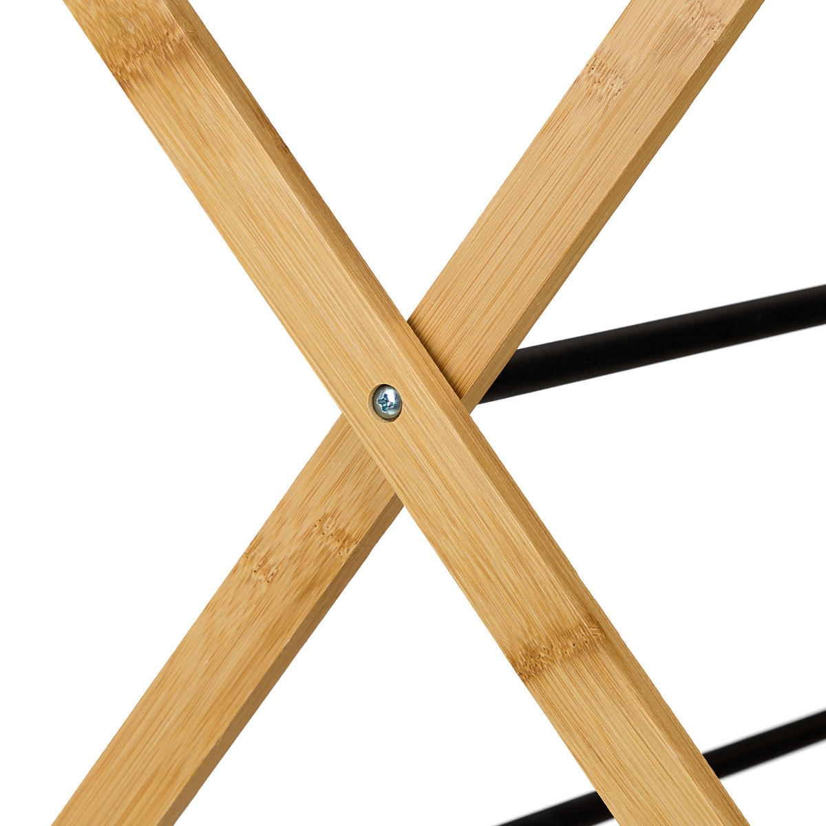 SUŠIAK na prádlo - viacfarebná, kov/drevo (73/115/33cm) - Relaxdays