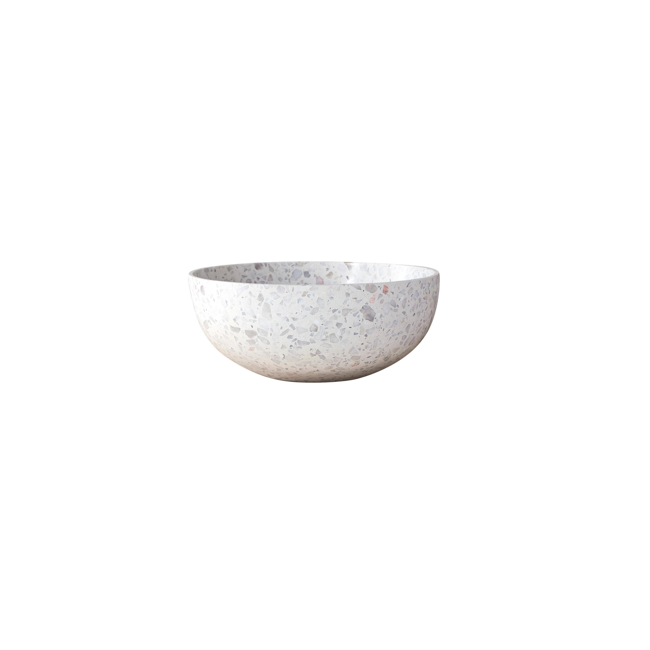 WASCHBECKEN Elea Beige aus Premium-Terrazzo - Beige, Stein (32/13/32cm) - Tikamoon