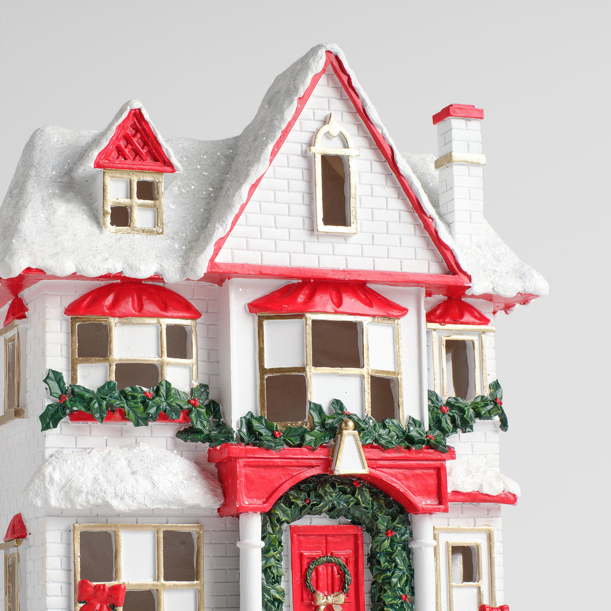 LEDFIGUR Holidale, Dunkelbeige, 28.5 x 12.5 x 22.5 cm, Dekorative Weihnachtsdeko - Beige, Kunststoff (12.5/28.5/22.5cm) - home&you