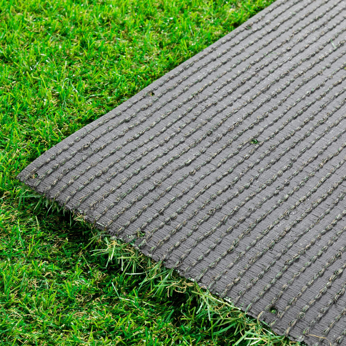RASENTEPPICH Grün 300/300 cm Wimbledon - Grün, Kunststoff (300/150cm) - Steffensmeier