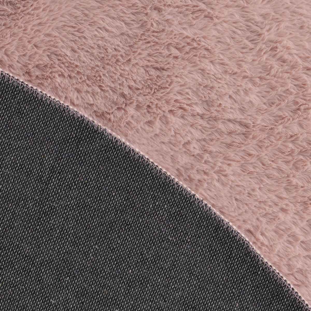 HOCHFLORTEPPICH 200/200 cm Soft 380 - Pink, Textil (200/200cm) - Paco Home
