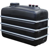 RAUMSPARTANK 3000 L schwarz aus lebensmittelechten PE - Schwarz, Kunststoff (99.5/165/223cm) - GRAF
