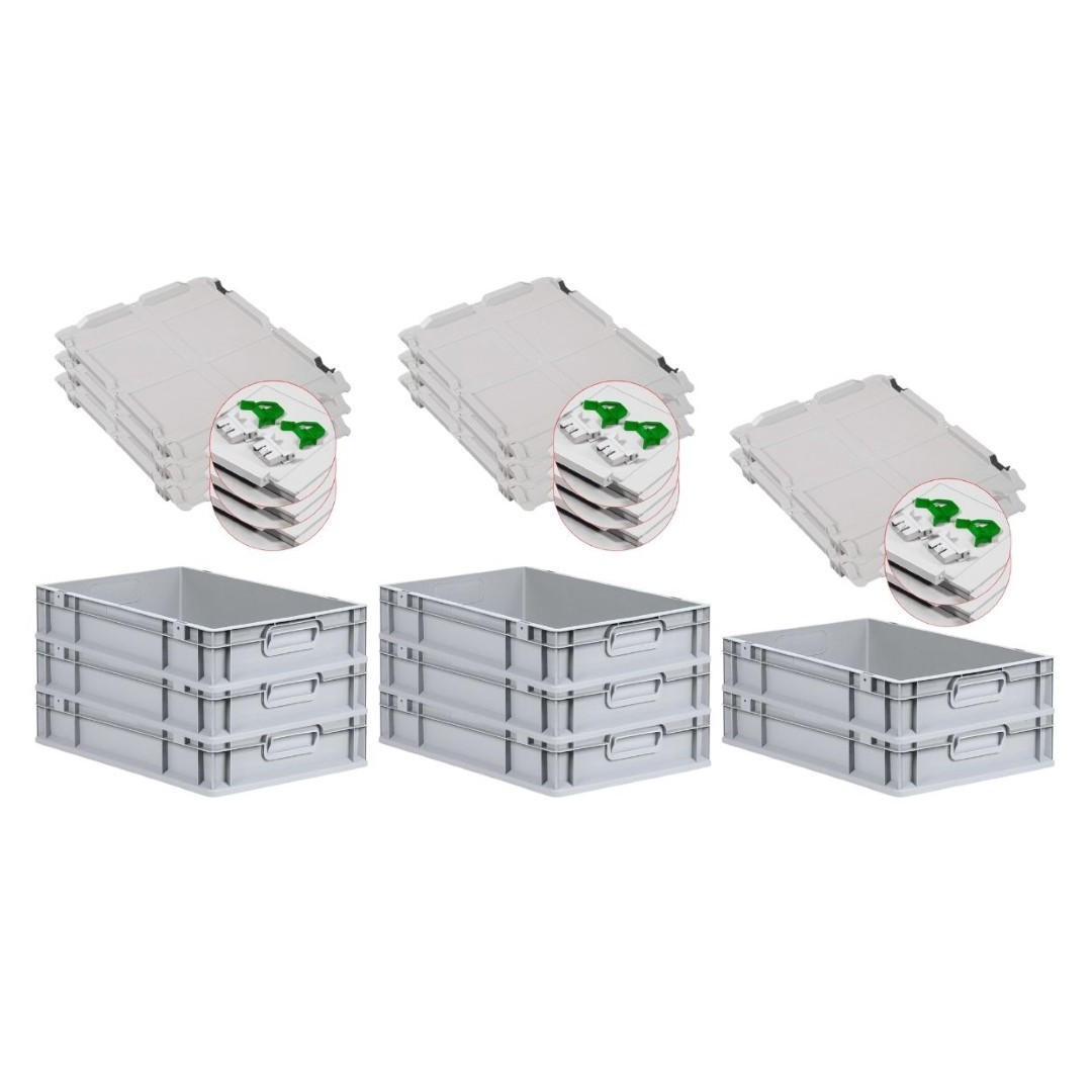 Proregal Eurobox Grün 40x12x60 cm