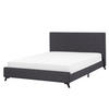 POLSTERBETT 160/200cm Dunkelgrau Ambassador - Dunkelgrau, Textil (160/200cm) - Beliani