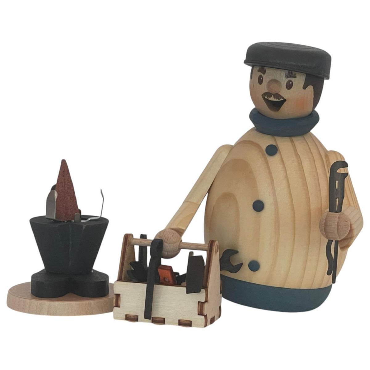 RAUCHMANN Max als Klempner 16 cm - Multicolor, Holz (10/16/10cm)