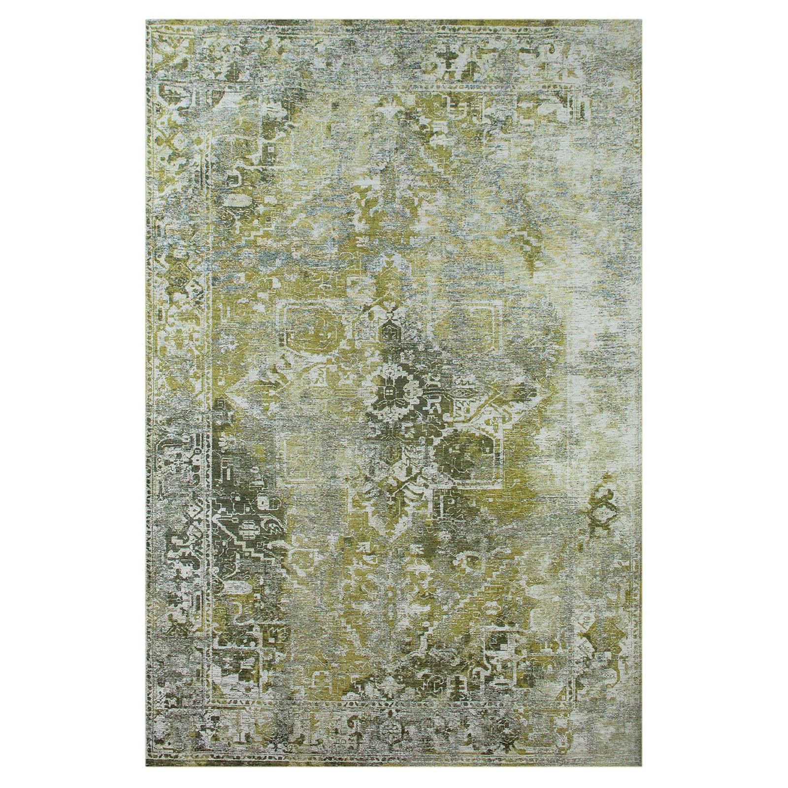 TEPPICH Heris Olive 170/240 cm - Grün, Textil (170/240cm) - Lola&Moi