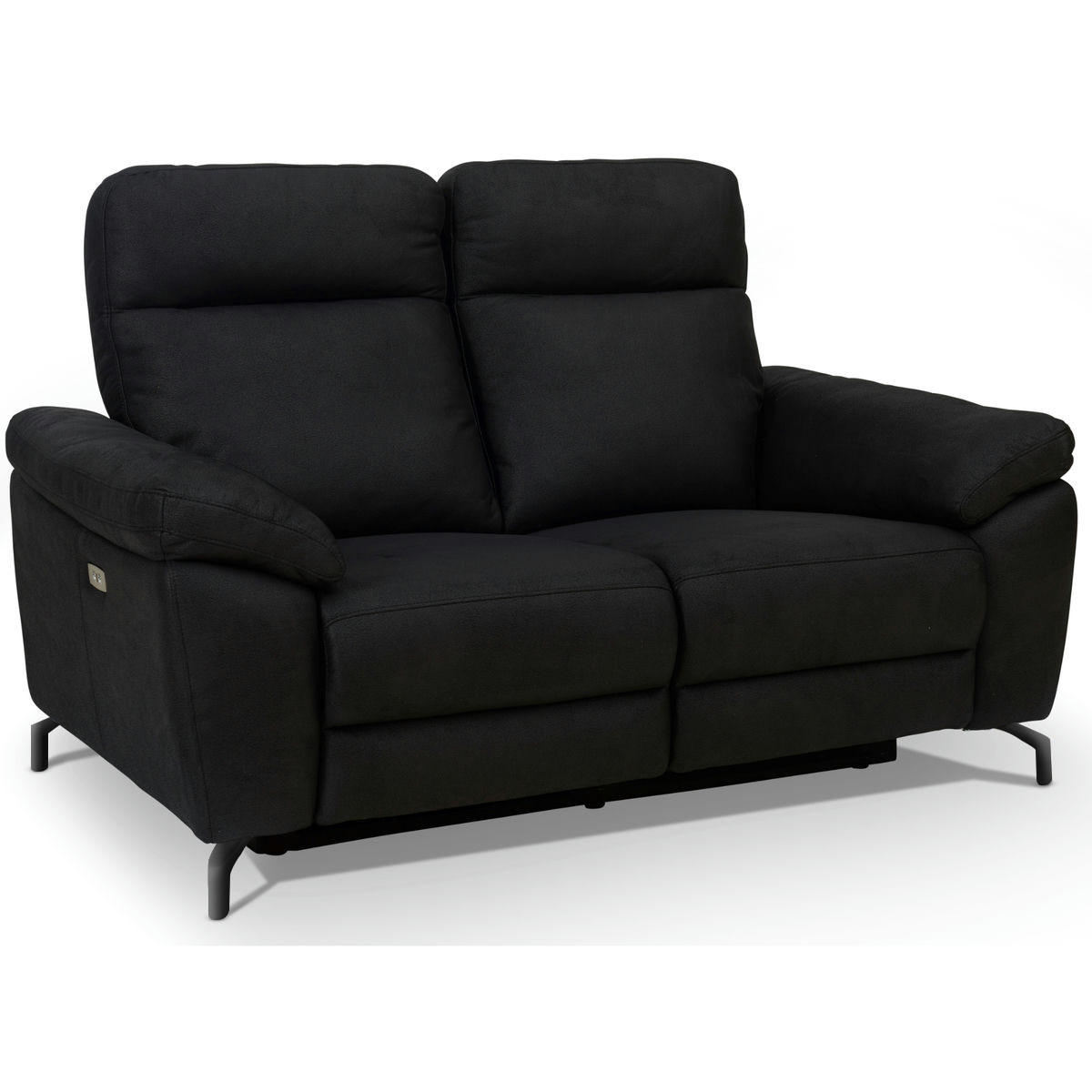 Furnhouse Zweisitzer-Sofa Schwarz 162x101x96 cm