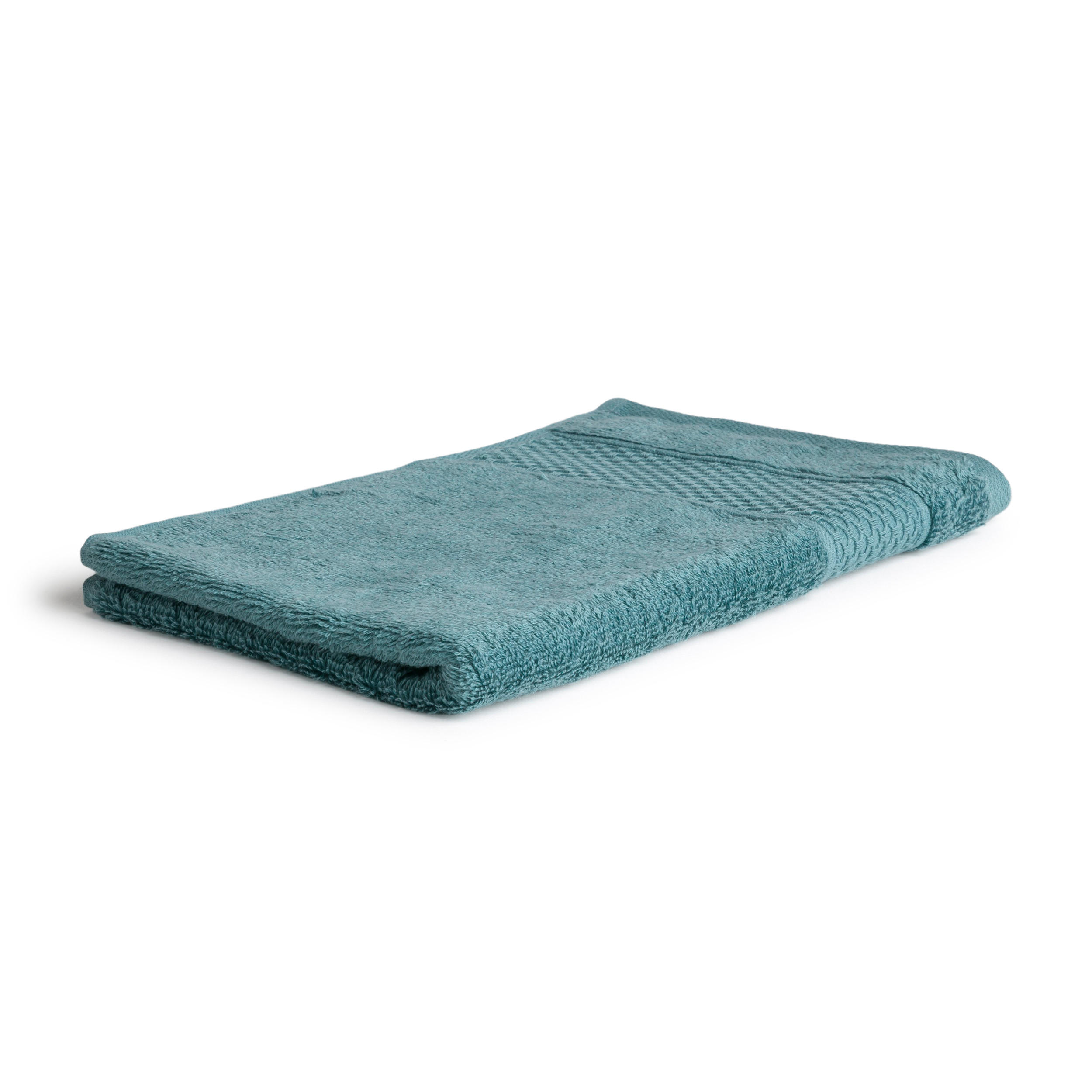 GÄSTETUCH PURE LUXURY - Türkis, Textil (30/50cm) - MÖVE