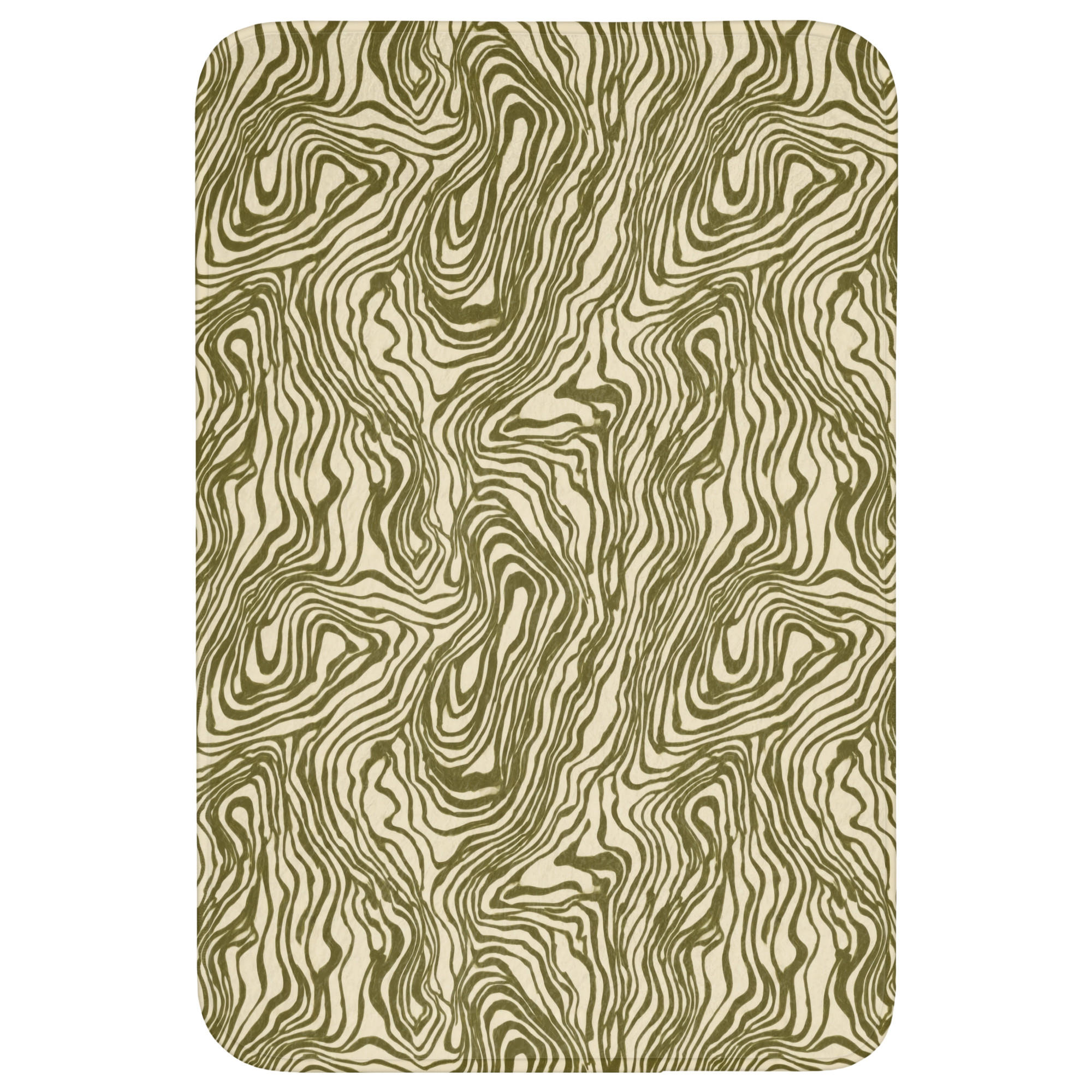 OnlyWow KOUPELNOVÁ PŘEDLOŽKA Abstraktní - Mramor - Zelený 60x90 cm