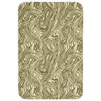 WC PŘEDLOŽKA Abstraktní - Mramor - Zelený 60x90 cm - tmavě zelená, textil/plast (60/1cm) - OnlyWow