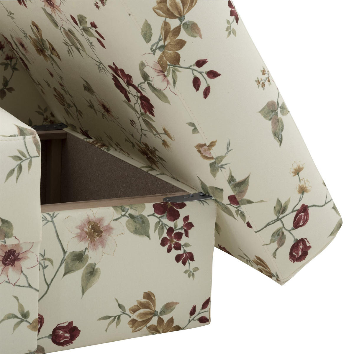 RECAMIERE Armlehne rechts Kalila Flachgewebe weiß - Weiß, Kunststoff (154/86/93cm) - 58aufmkessel