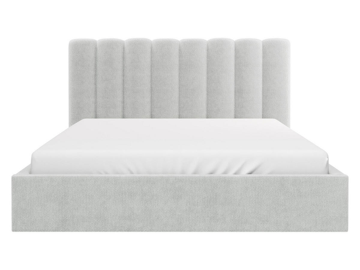 POLSTERBETT Nox - Hellgrau/Naturfarben, Holzwerkstoff/Textil (140/200cm) - MIRJAN24