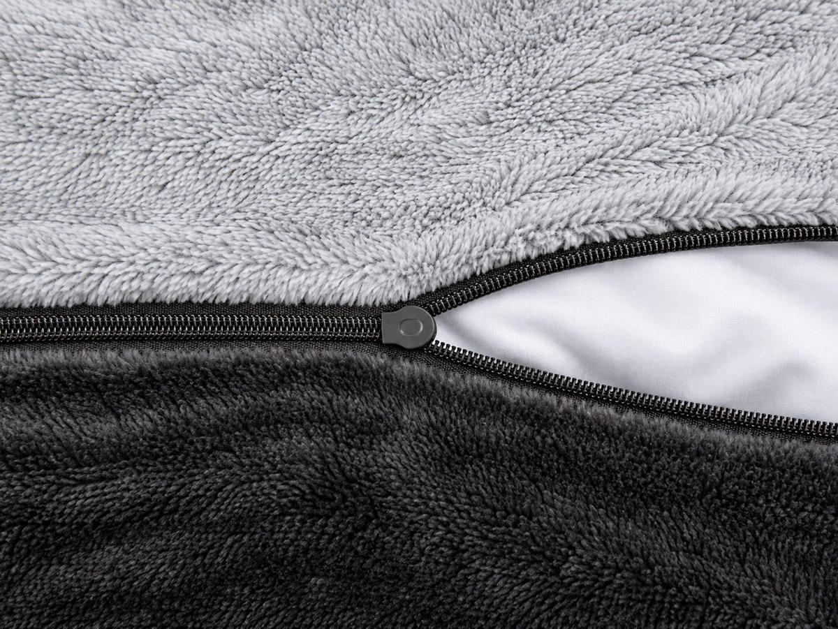 BETTWÄSCHE Cashmere Touch 135x200 cm Grau - Grau, Textil (135/200cm) - TiborTex
