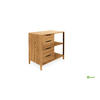 KOMMODE PAUL Wildeiche - Wildeiche, Holz (80/80/50cm) - byoak