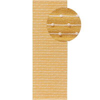 LÄUFER Lupo Gelb 70x200 cm - Gelb, Textil (70/200cm) - Lytte