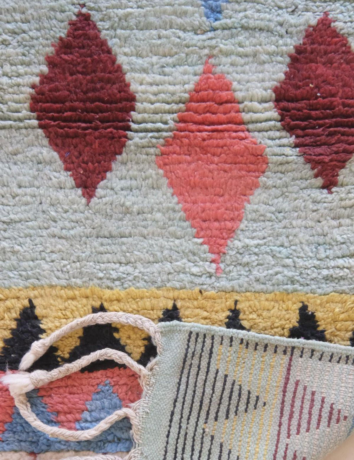 BERBERTEPPICH aus reiner Wolle 64x 335 cm - Multicolor, Naturmaterialien (64/335cm) - AFK Living