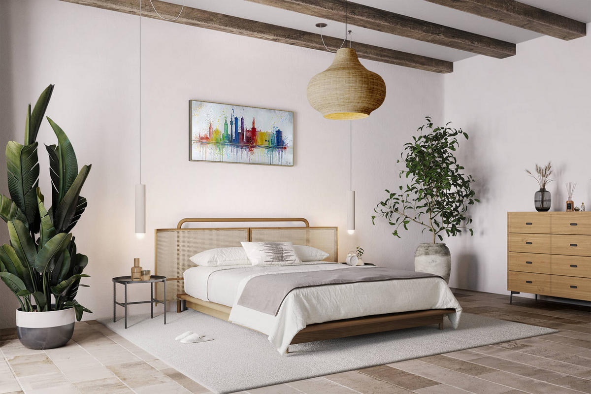 ÖLGEMÄLDE 120/60 cm - Grau, Holz/Textil (120/60cm) - KUNSTLOFT